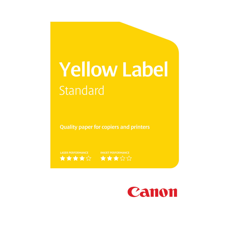 Canon Yellow Label A3 White Standard Paper 80gsm (Pack of 500)