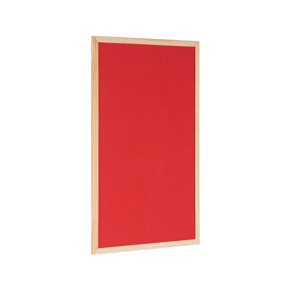 Bi-Office Reversible Cork/Felt Notice Board 600 x 900mm