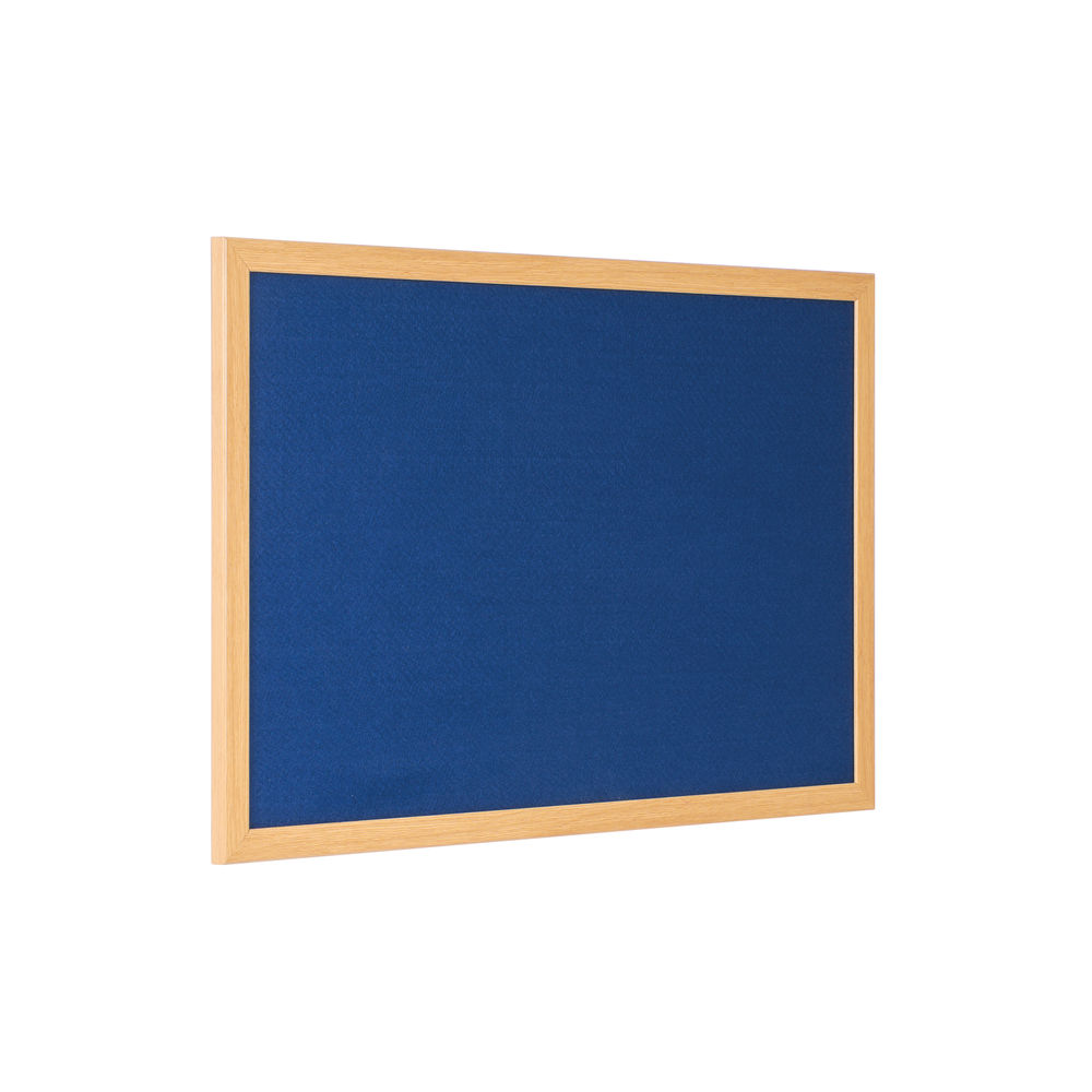 Bi-Office Earth 1200 X 900mm Blue Felt Notice Board