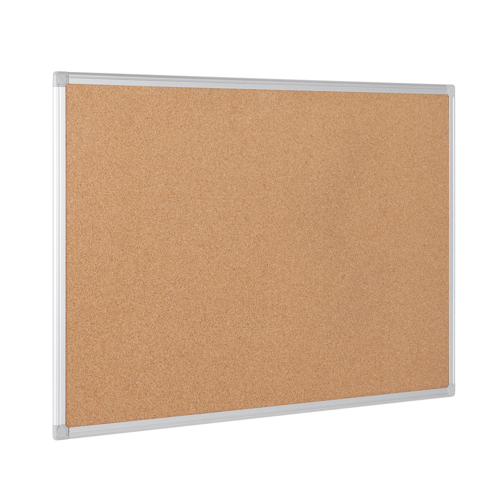 Bi-Office Earth Cork Noticeboard 900 x 600mm