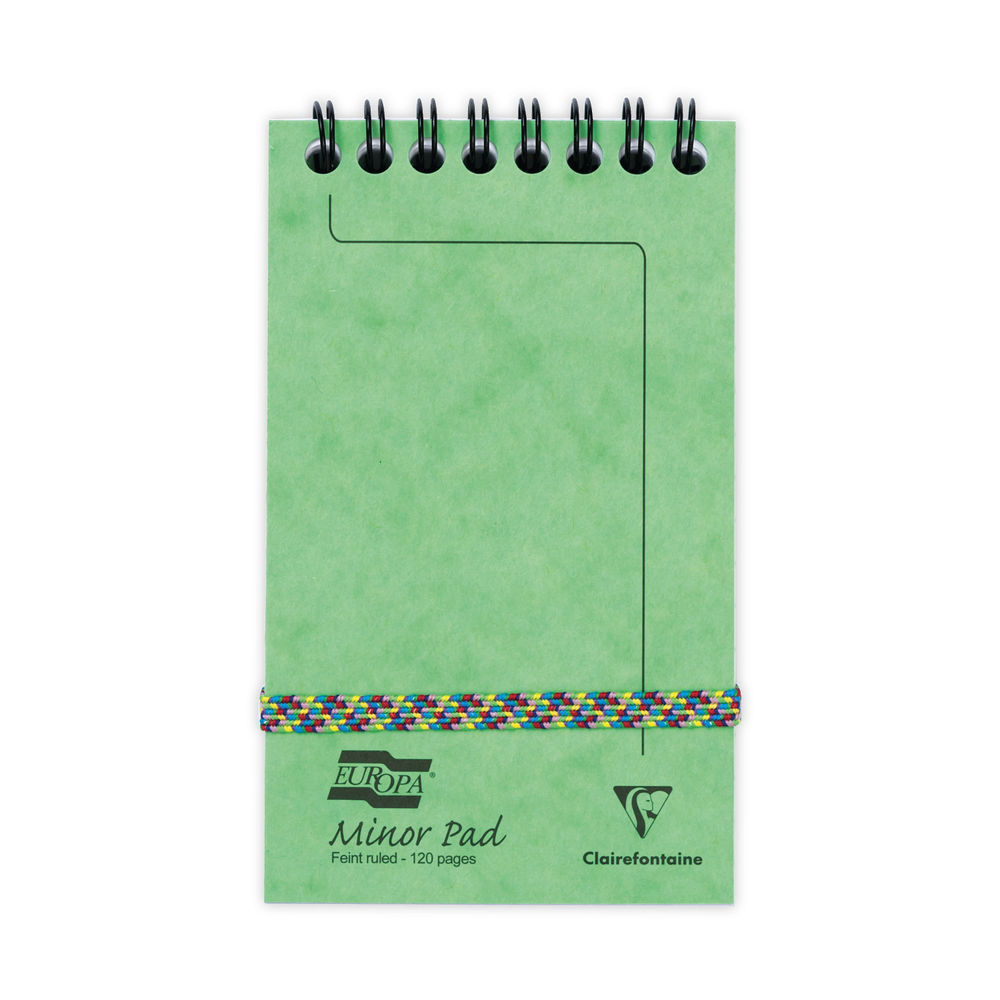 Clairefontaine Europa Minor Notemaker 127x76mm Assorted (Pack of 20)