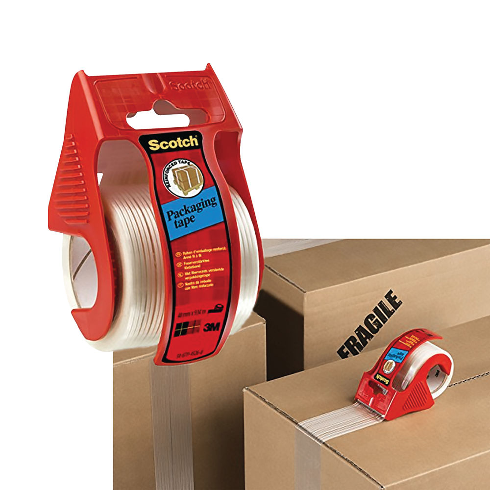 Scotch 9m x 50mm Packaging Tape and Dispenser