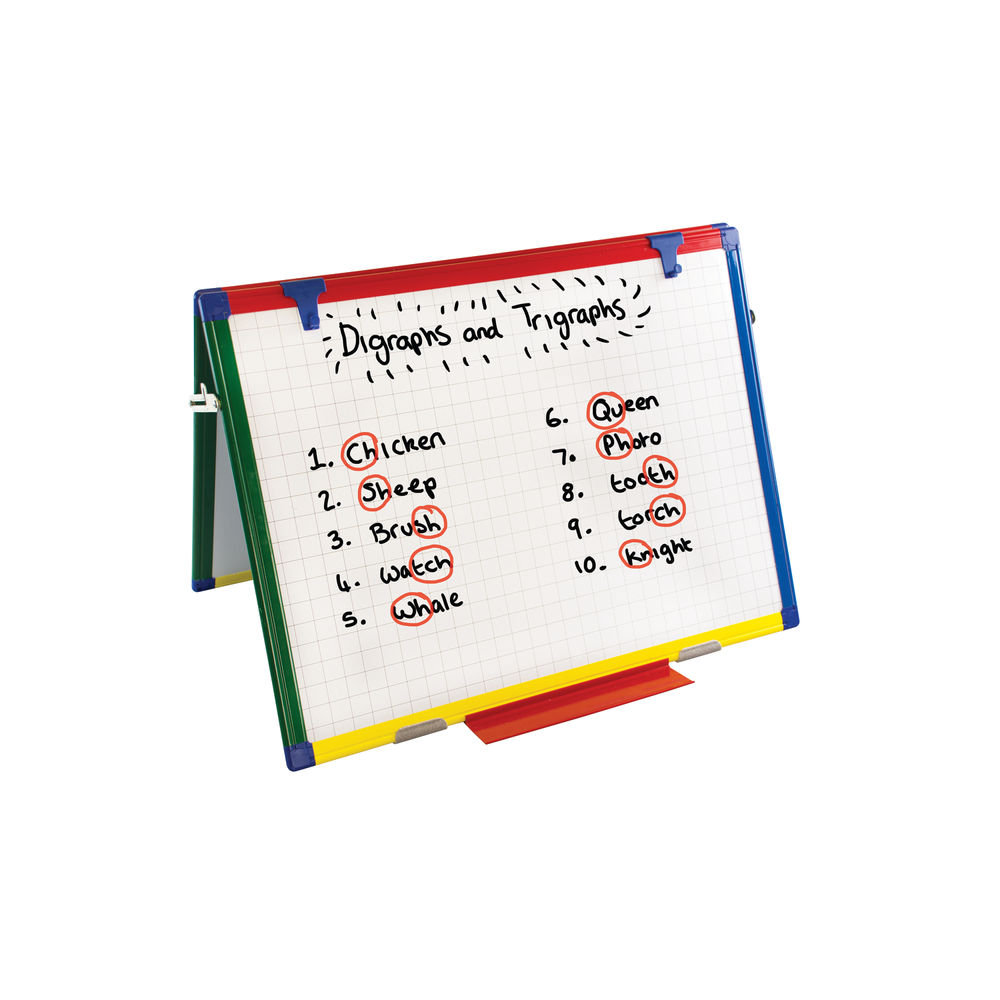 Bi-Office 600 x 450mm Magnetic Drywipe Board