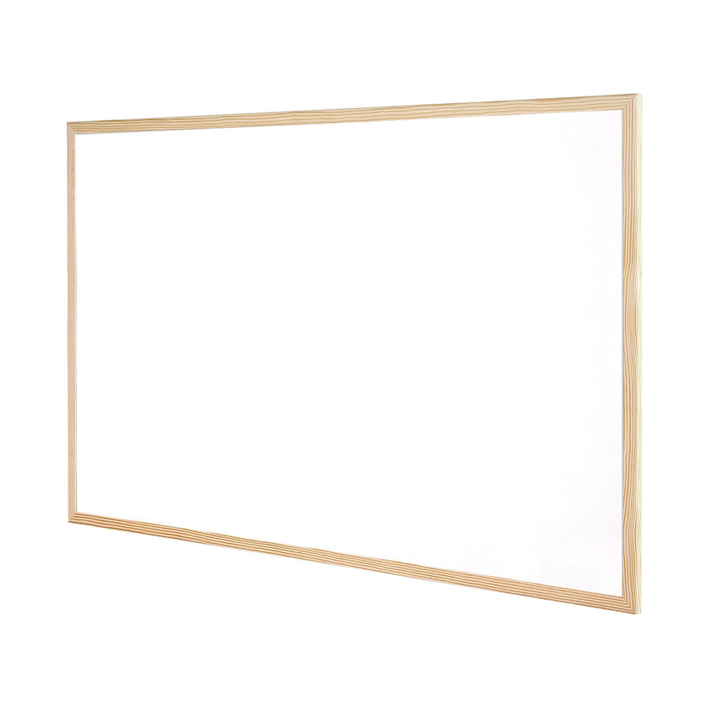 Q-Connect 1200 x 900mm Wooden Frame Whiteboard