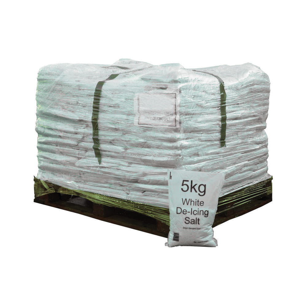 Salt Bag Pallet of 200 x 5kg Bags Complies to BS 3247 314263