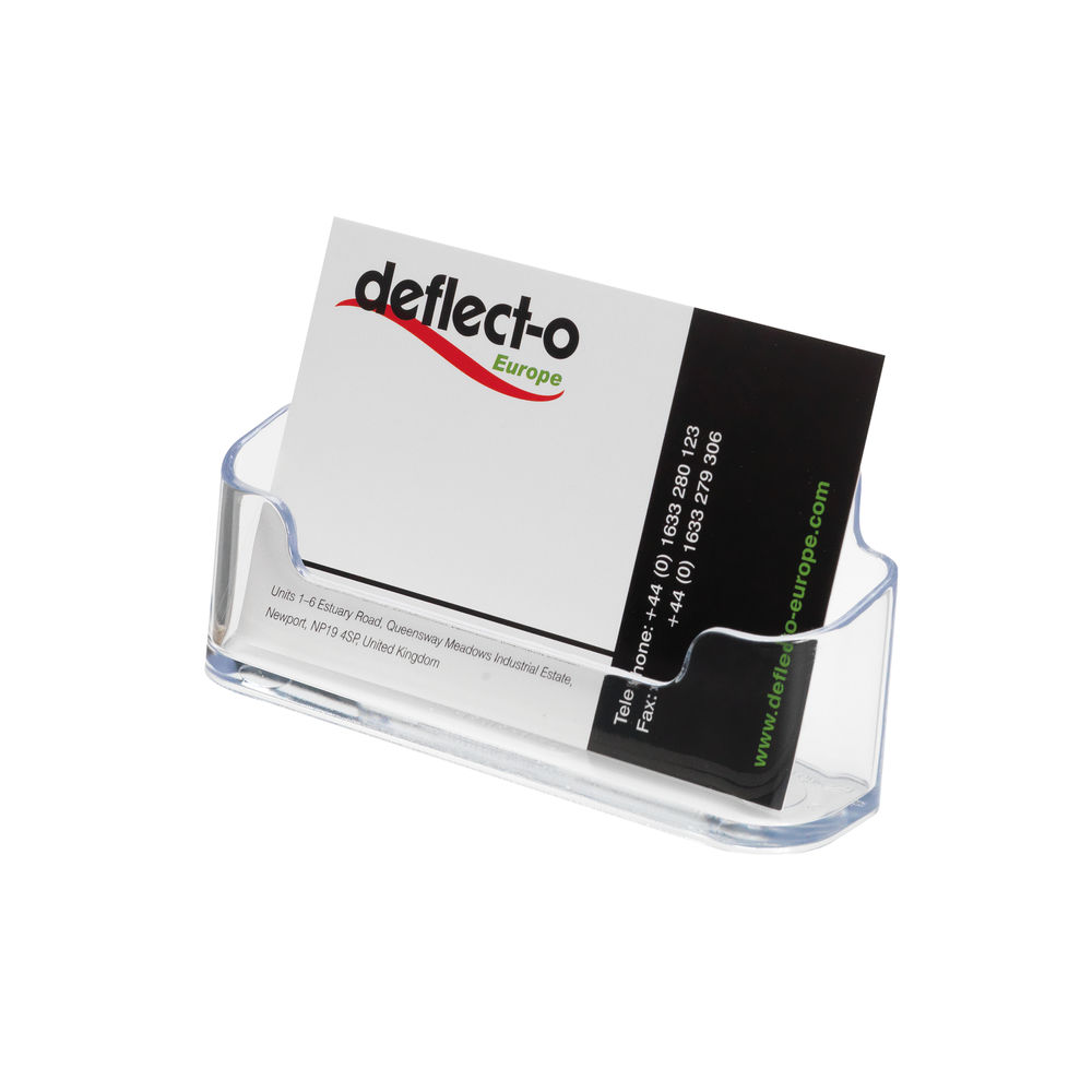 Deflecto Business Card Holder | DE701YTCRY