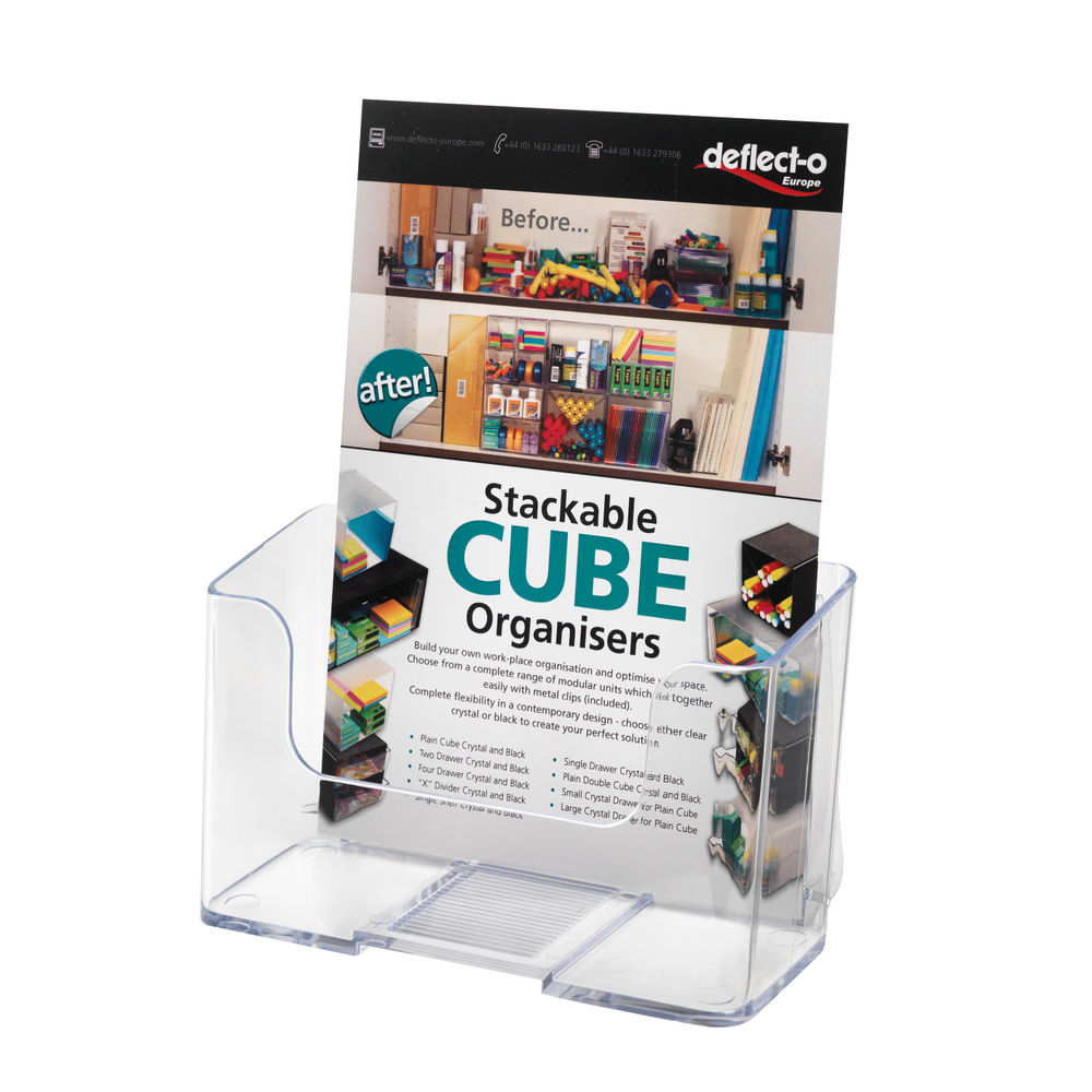 Deflecto A5 DL Size Literature Holder | DE749YTCRY