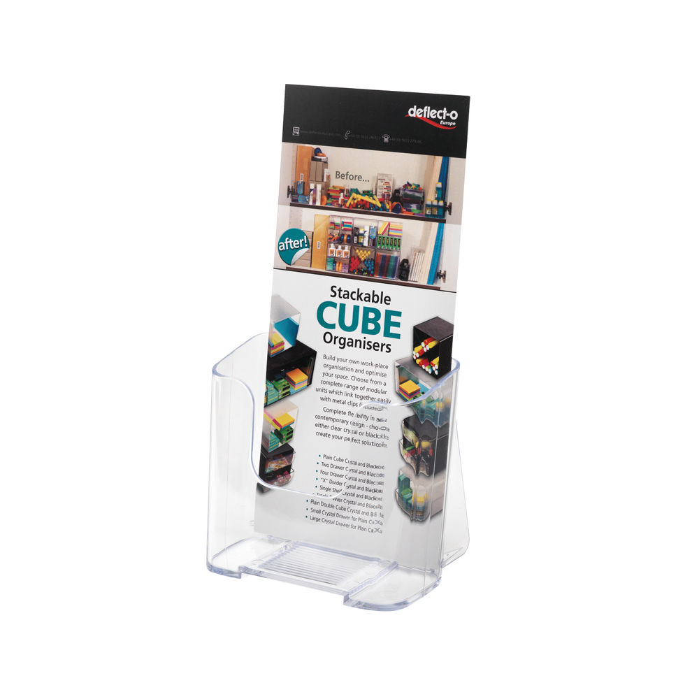 Deflecto 1/3 A4 Portrait Single Compartment Holder | DE77501