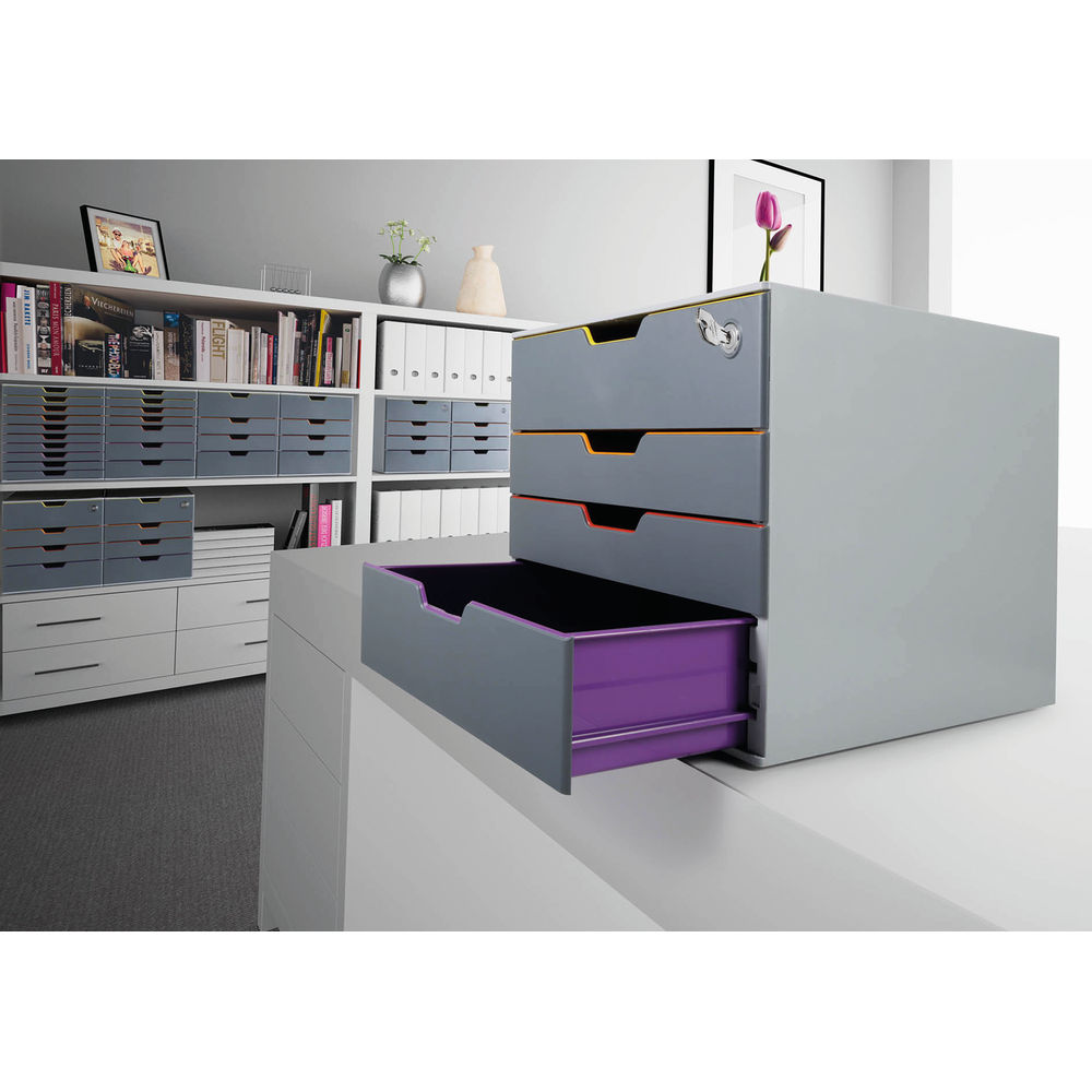 Durable VARICOLOR SAFE 4 Drawer Unit