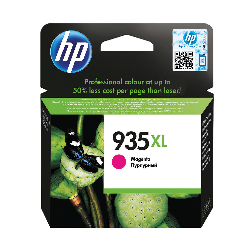 HP 935XL High Capacity Magenta Ink Cartridge | C2P25AE