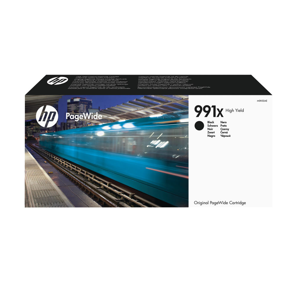 HP 991X High Yield Black PageWide Cartridge M0K02AE