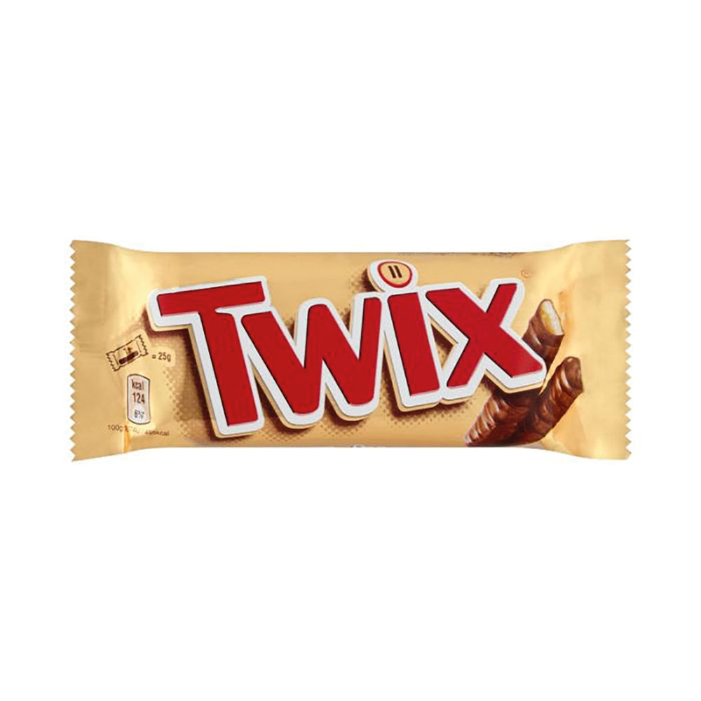 Twix Bars 25g (Pack of 32)