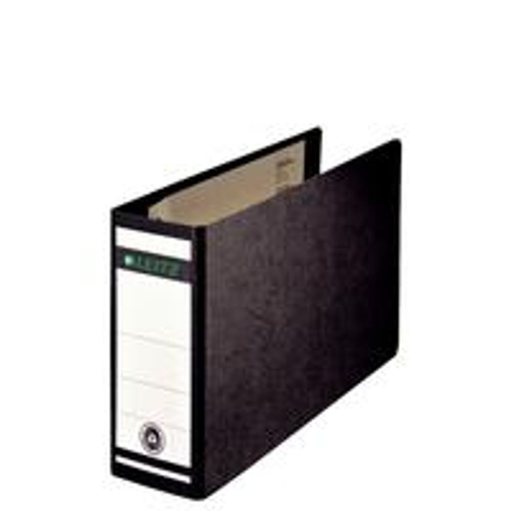 Leitz 180 A5 Black Oblong Lever Arch File (Pack of 5)