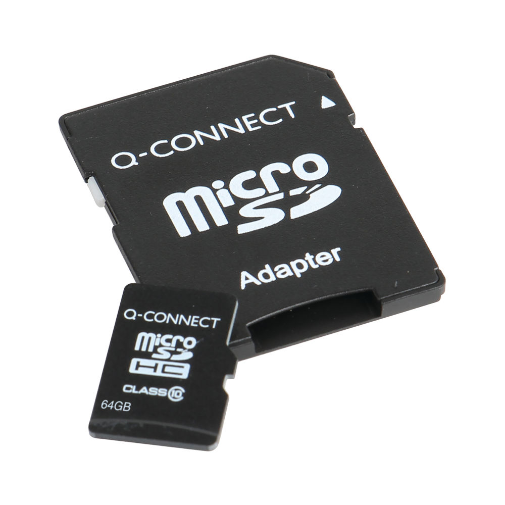 Q-Connect 64GB Micro SD Card Class 10