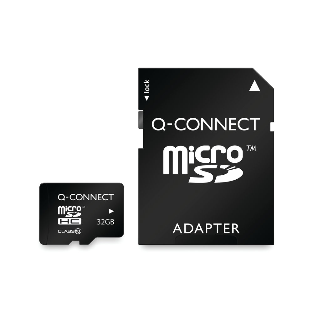 Q-Connect 32GB Micro SD Card Class 10