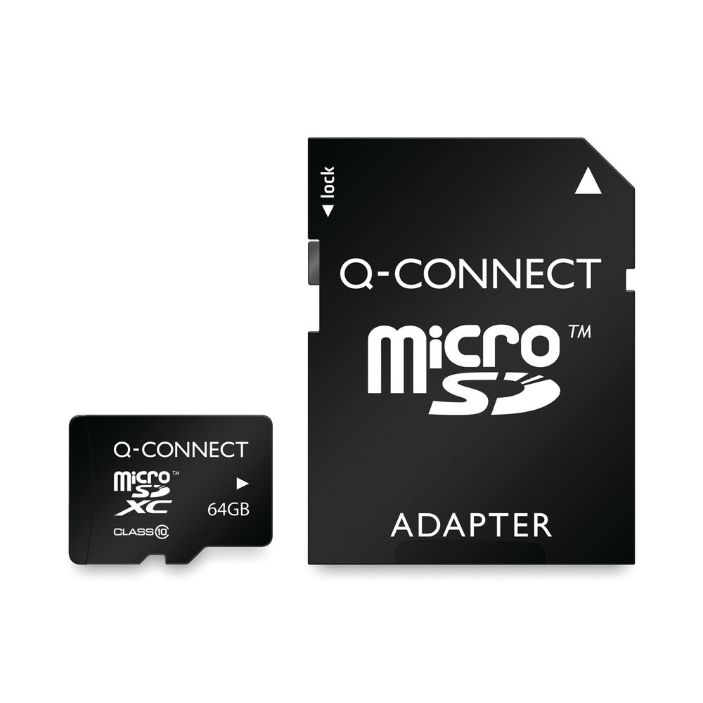 Q-Connect 64GB Micro SD Card Class 10