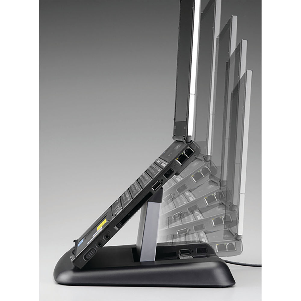 Q-Connect Plastic Laptop Stand Black