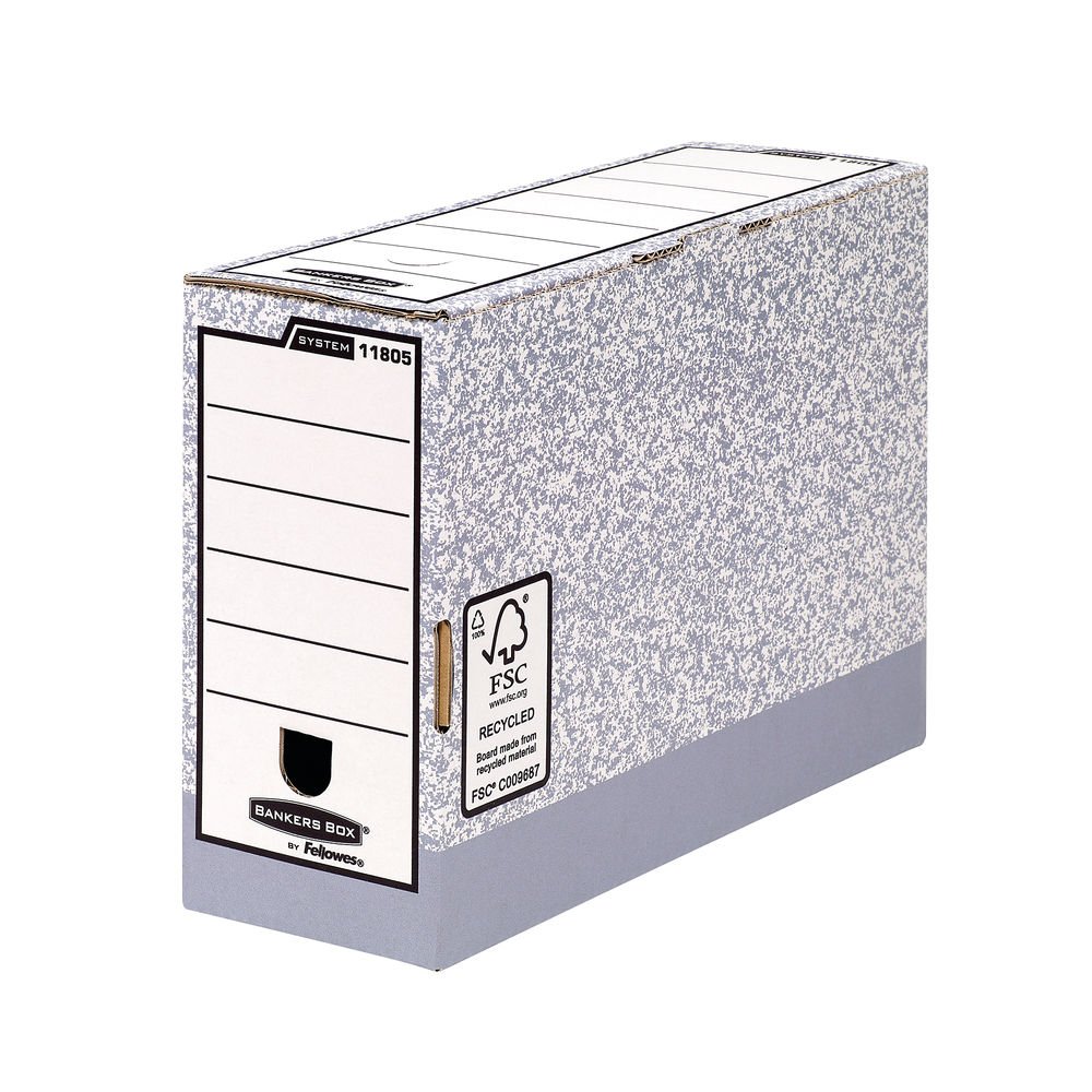 Fellowes Bankers Box 120mm System Transfer File Pack of 10 - 01805