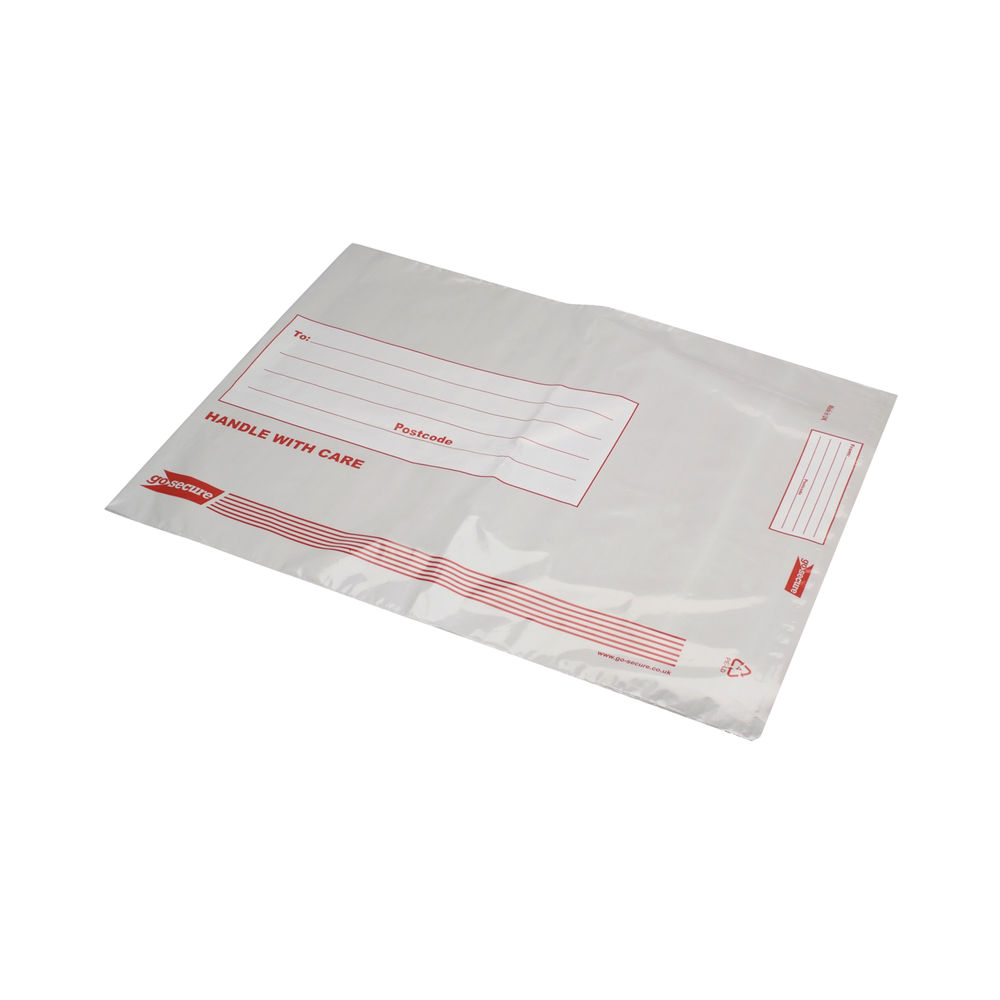 Go Secure Extra Strong Polythene Envelopes 245x320mm (Pack of 25)