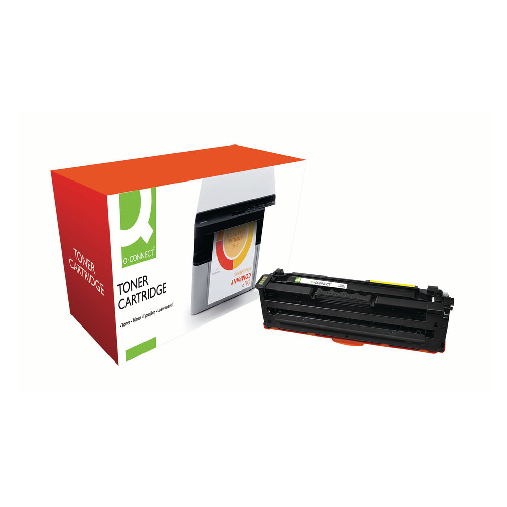 Q-Connect Samsung Y506L Remanufactured Yellow Toner Cartridge High Capacity CLT-Y506L/ELS