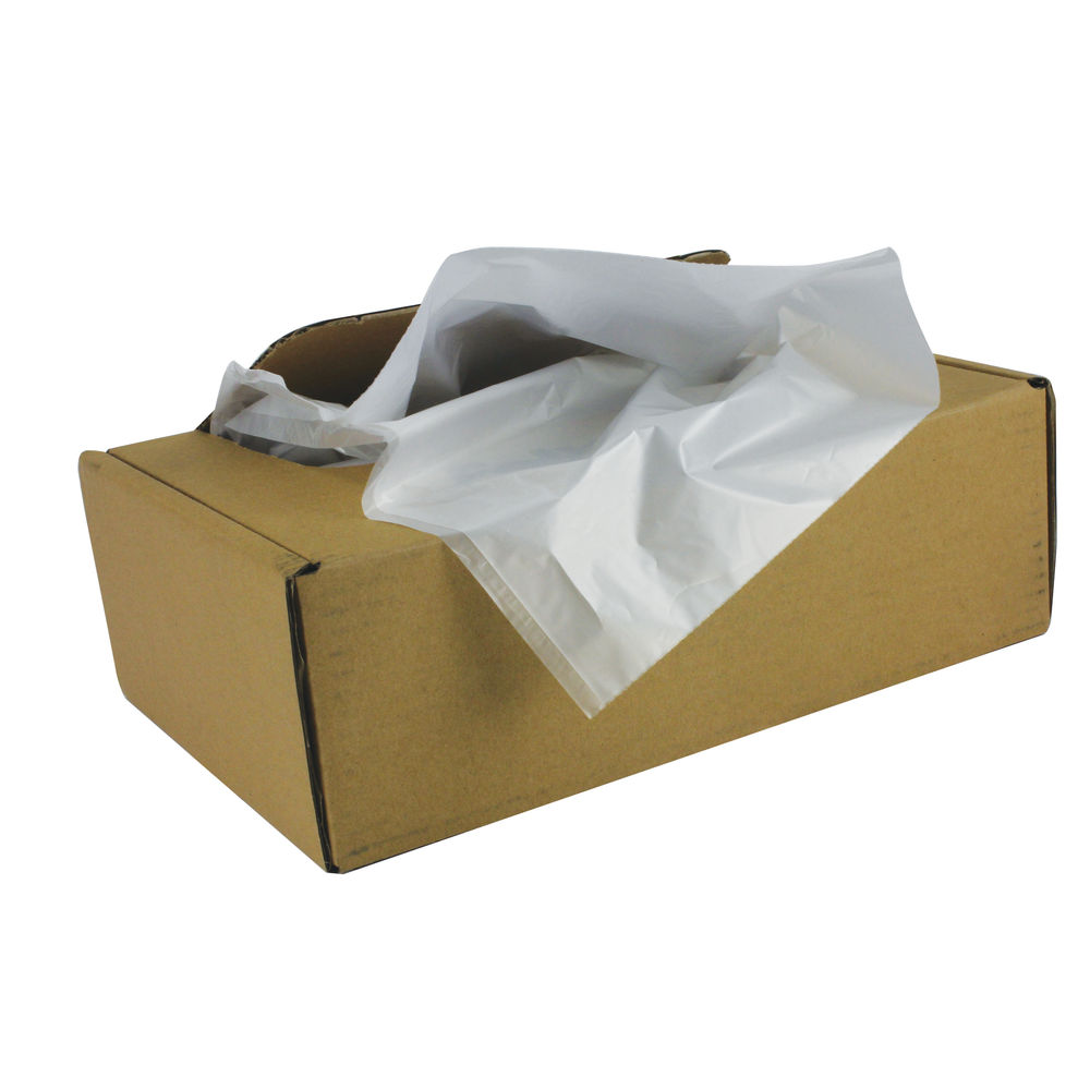 Fellowes Clear Shredder Bags C385/C485 (50 Pack) 36055