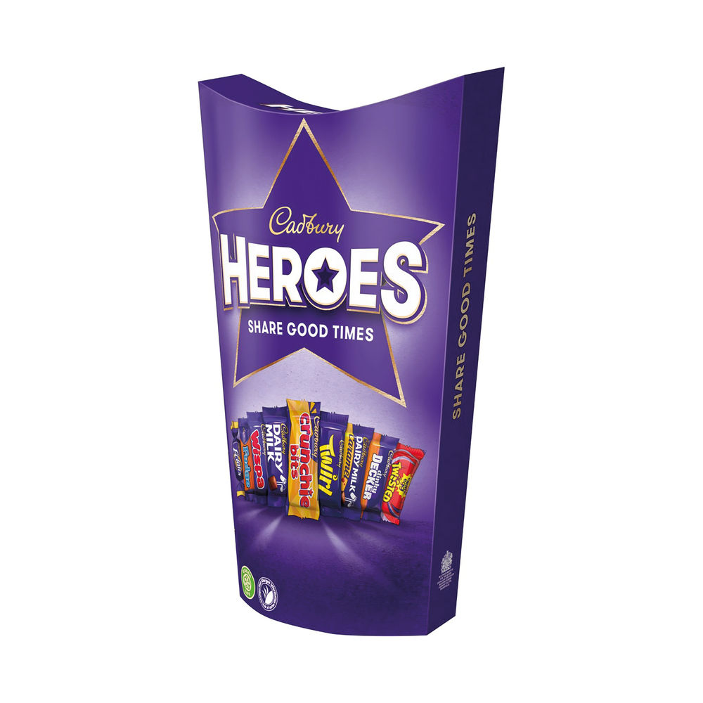 Cadburys Heroes Chocolates Carton 290g Each