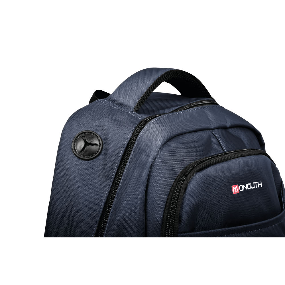 Monolith 15.6Inch Navy Blue Business Commuter Backpack