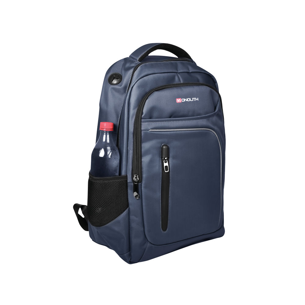 Monolith 15.6Inch Navy Blue Business Commuter Backpack