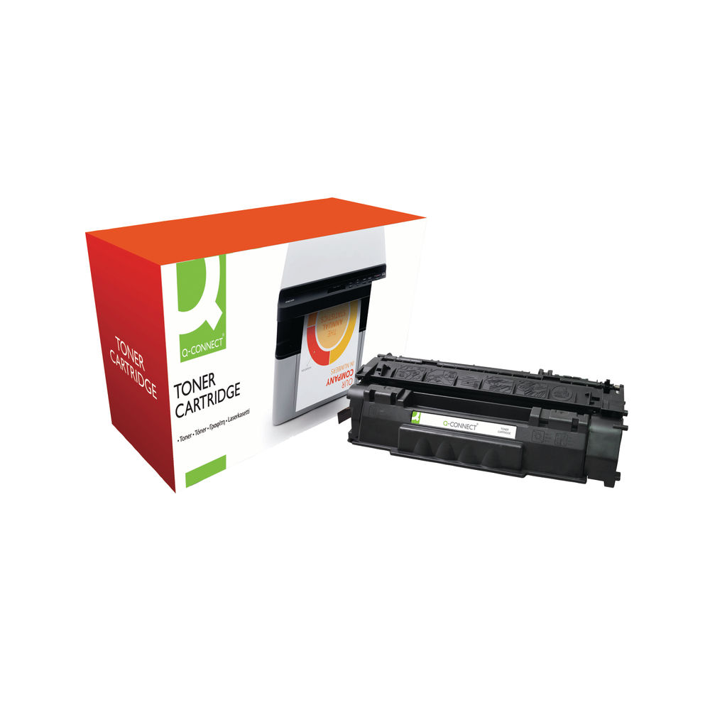 Q-Connect Compatible Toner Cartridge Black For HP Q5949A Q5949A-COMP