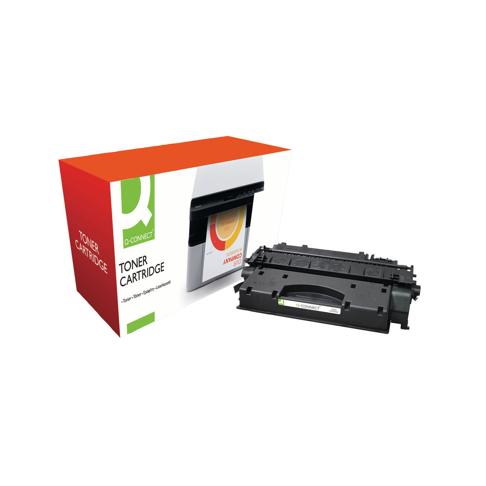 Q-Connect Compatible Solution HP 05X Black Laserjet Toner Cartridge High Capacity CE505X