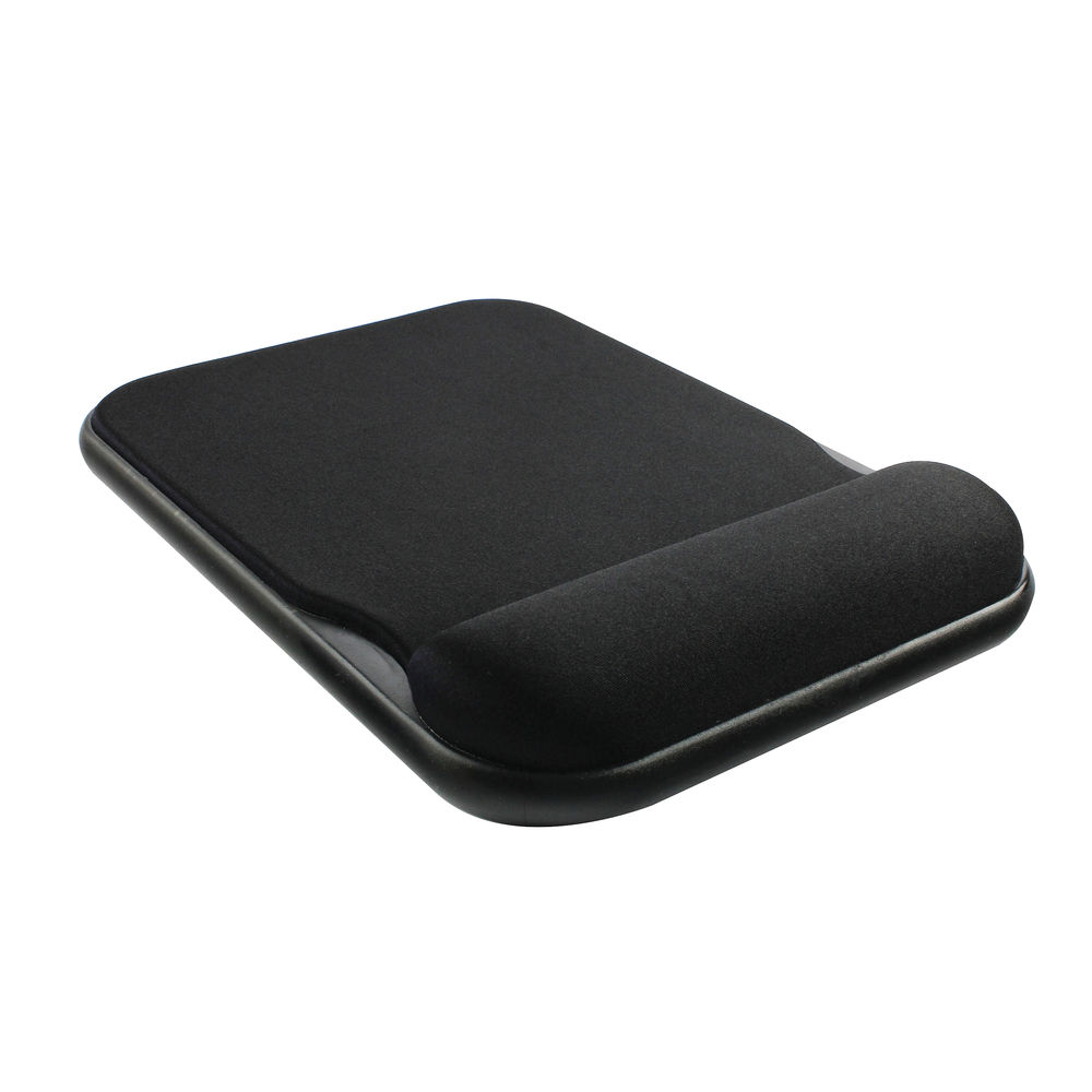 Kensington Height Adjustable Gel Black Mouse Pad