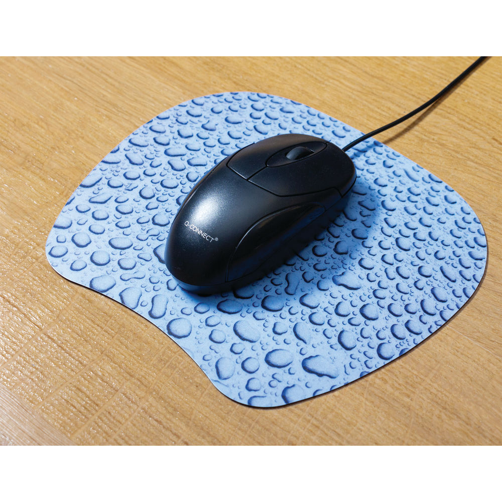 Q-Connect Black Scroll Wheel Mouse