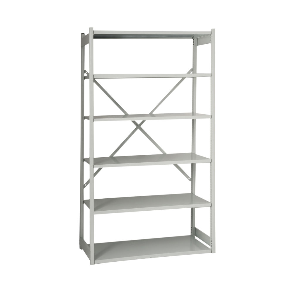 Bisley Shelving Extension Kit 970x452x27mm Grey BY838033