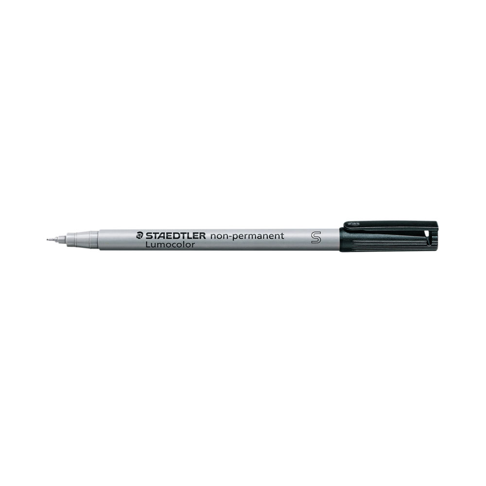 Staedtler Black Lumocolor Non-Permanent Pen (Pack of 10)