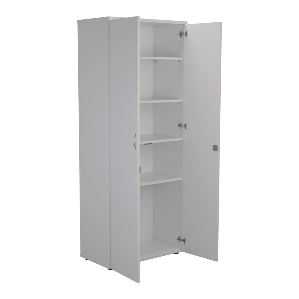 Jemini 2000 x 450mm White Wooden Cupboard