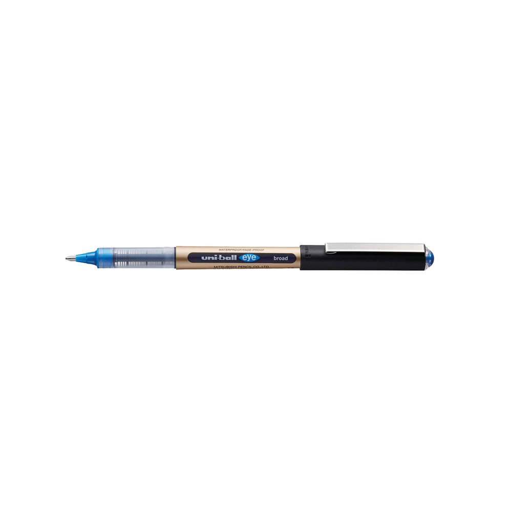 Uni-Ball Gel Impact Rollerball Pen 1.0mm Blue (Pack of 12) 9006051