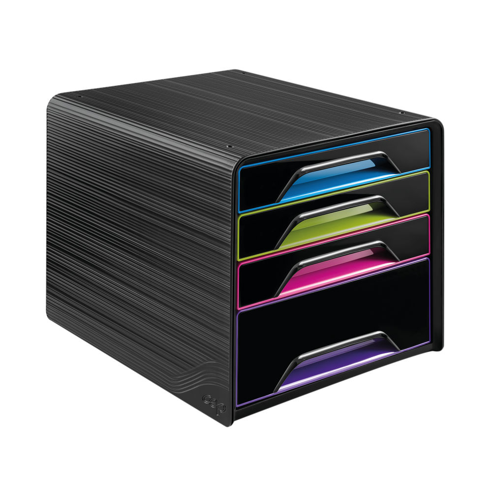 CEP Smoove 4 Drawer Module Black/Multicolour 7-113 GM