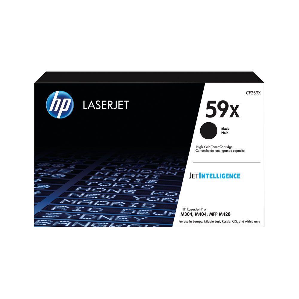 HP 59X Original LaserJet Toner Cartridge High Yield Black CF259X