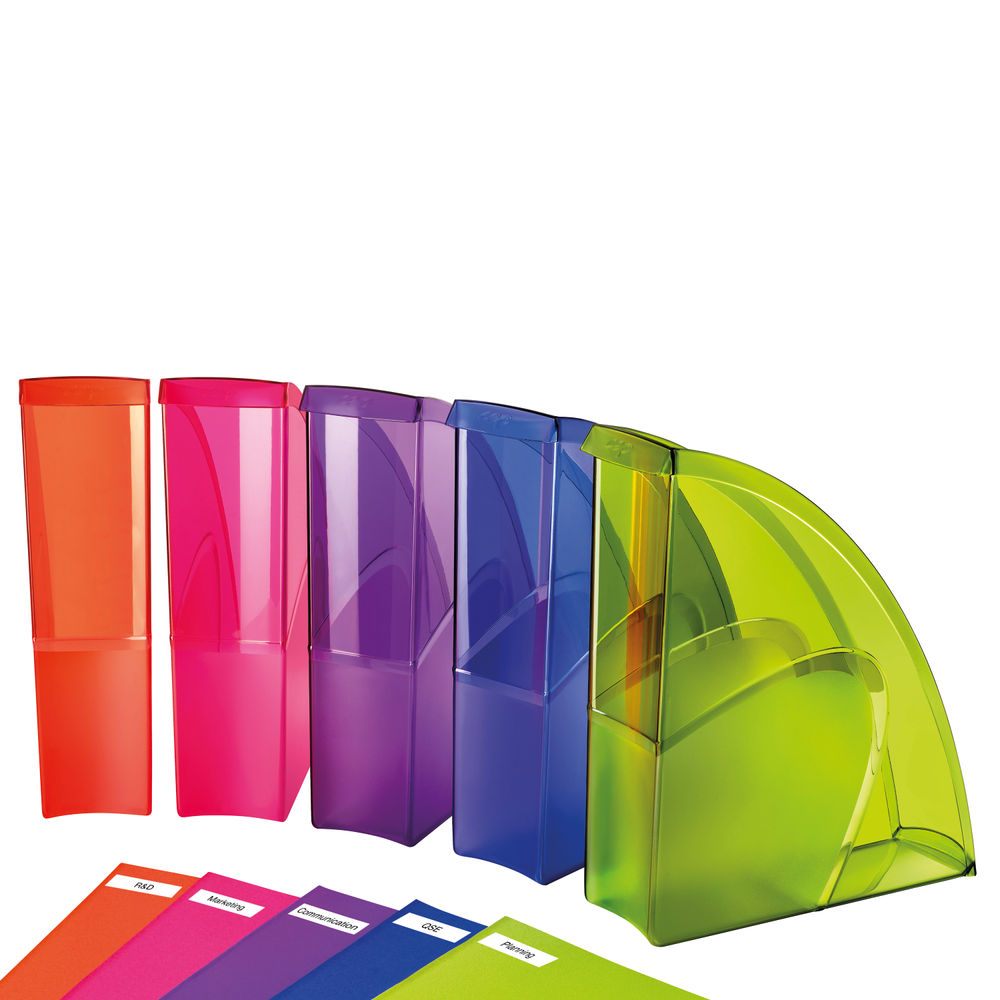 Happy by CEP Magazine File Multicoloured (Pack of 5) 674+*5 Happy