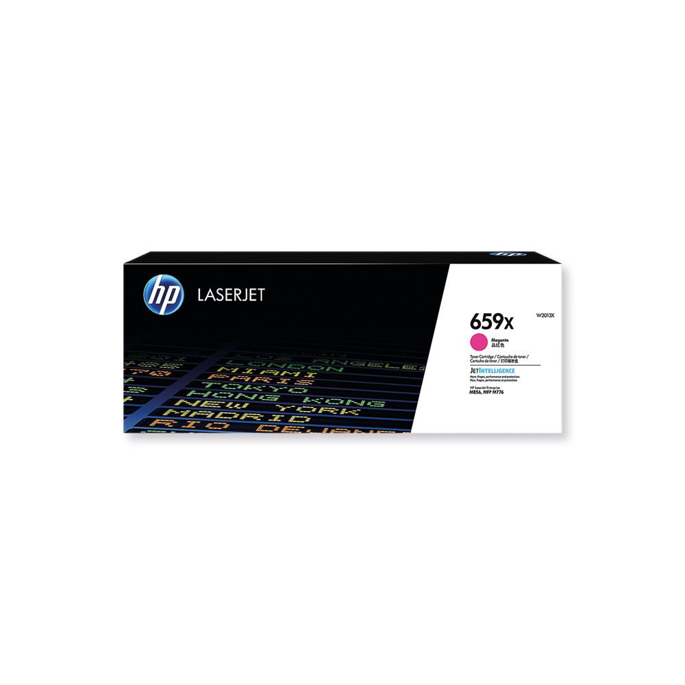 HP 659X High Yield Magenta Toner Cartridge – W2013X
