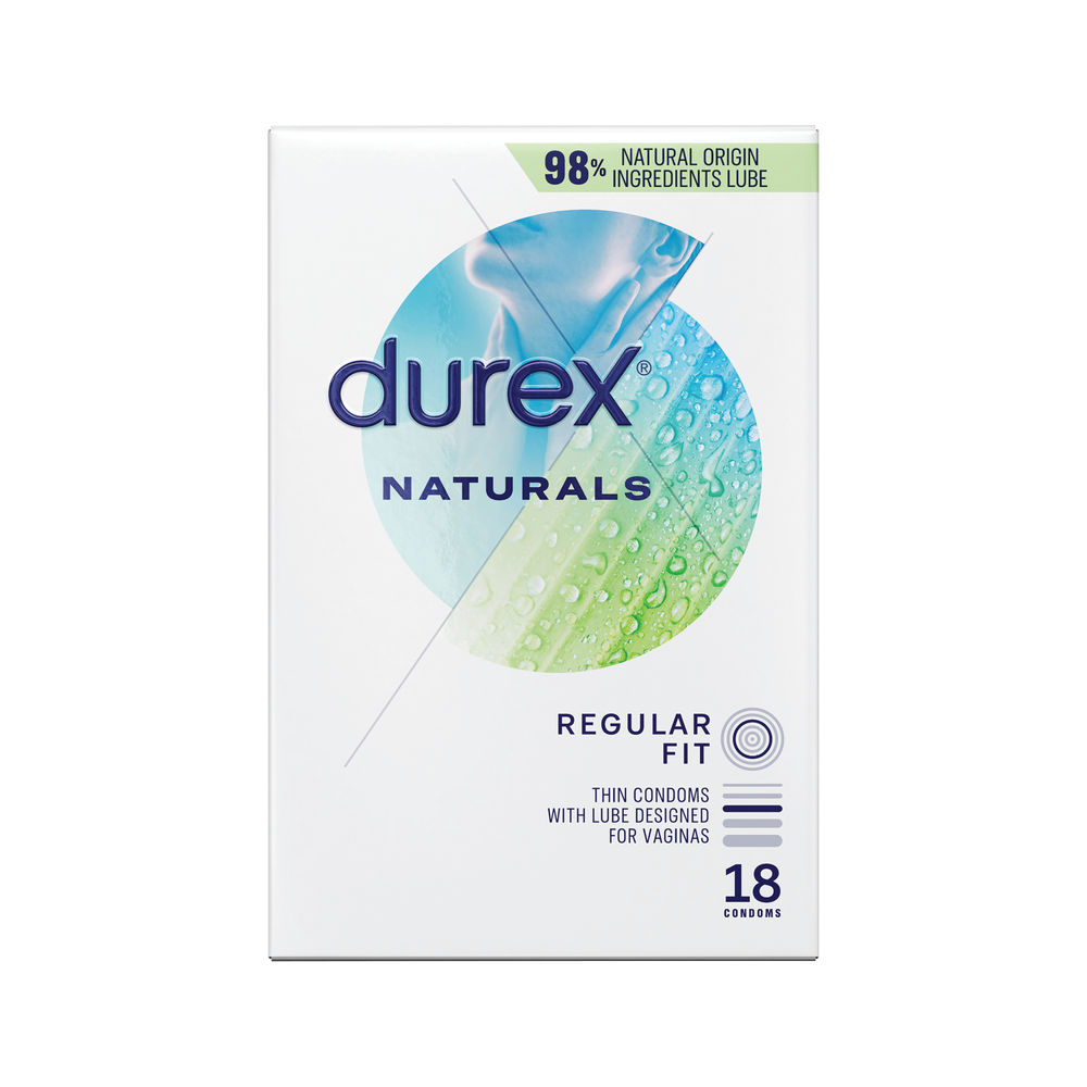 Durex Naturals Thin Condoms Pack of 18 3203213