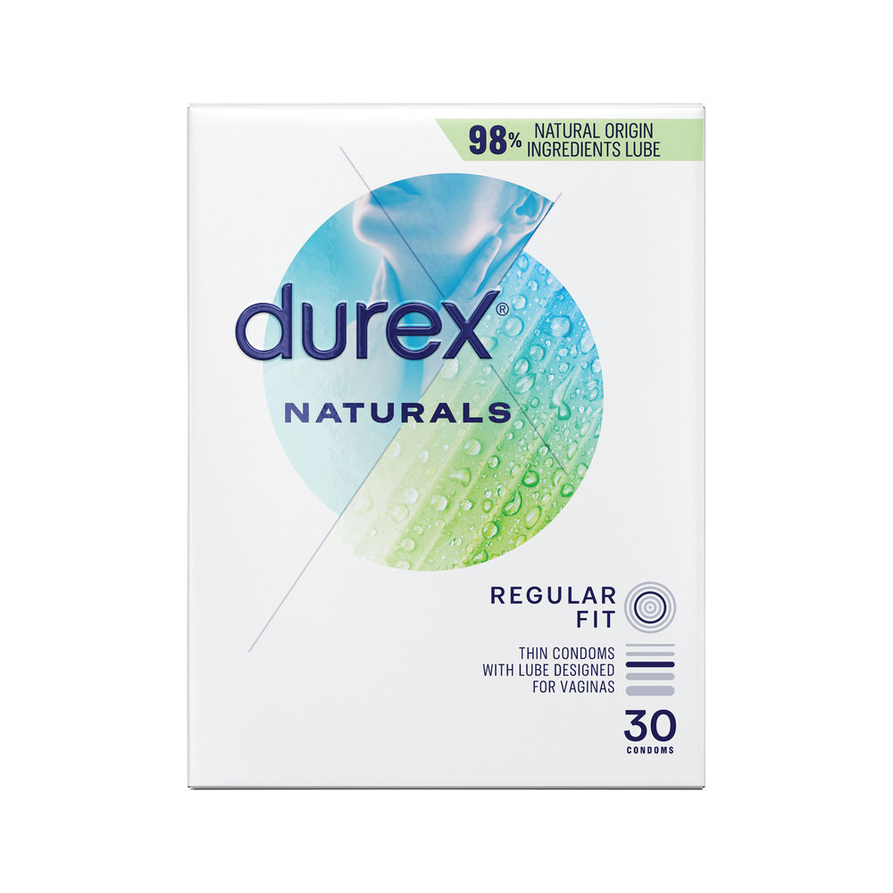 Durex Naturals Thin Condoms (Pack of 30) 3203212