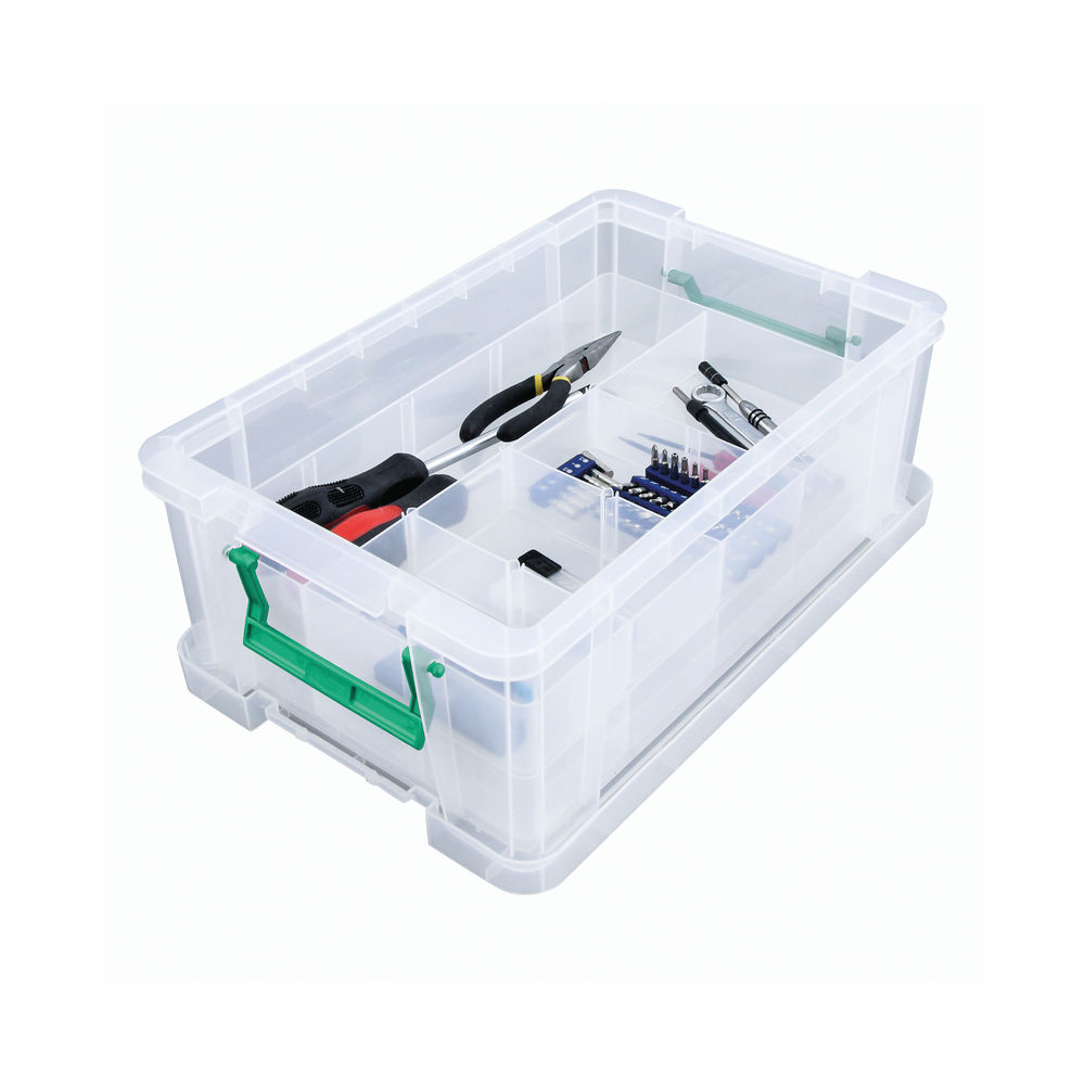 StoreStack 10L Clear Storage Box