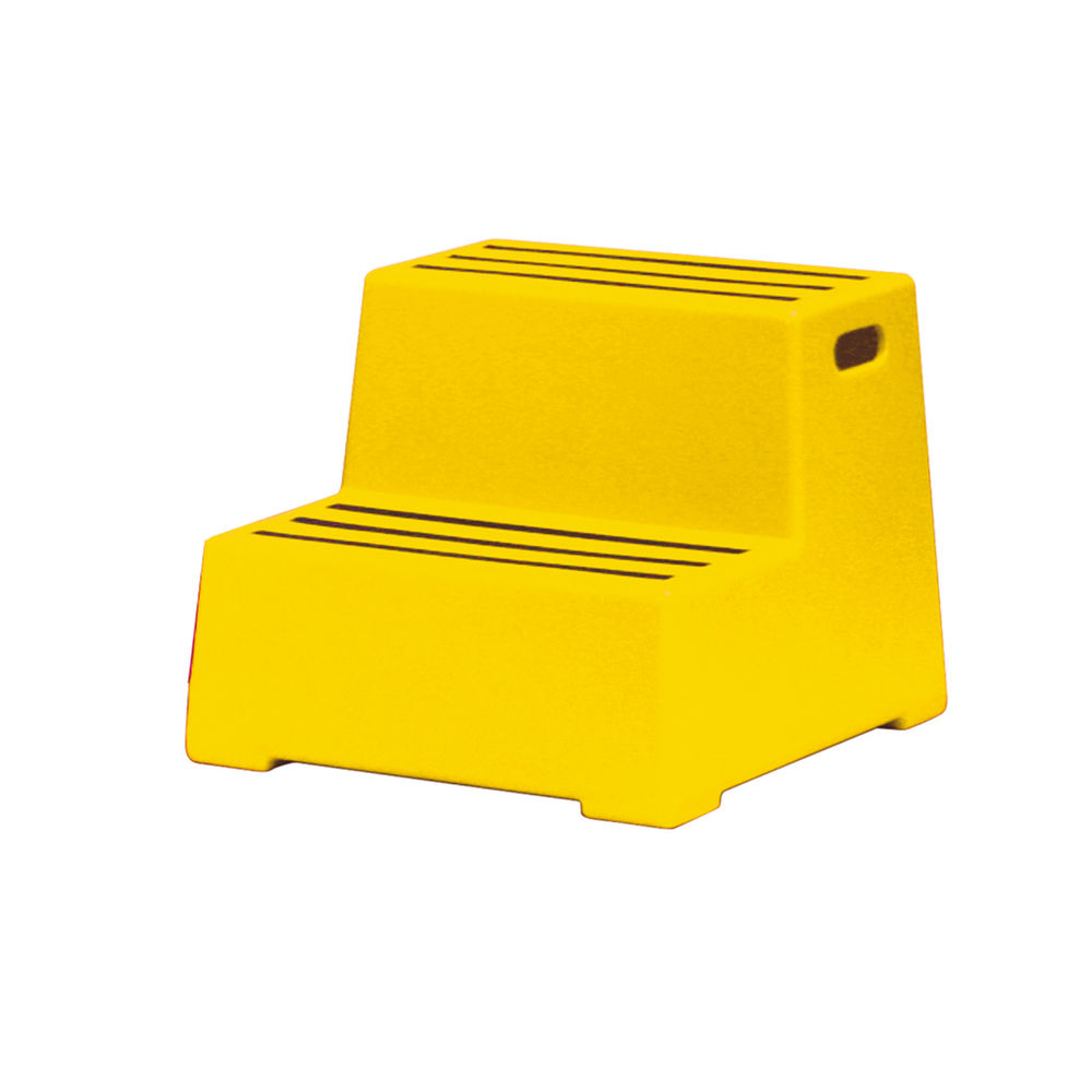 Plastic Safety Step 2 Tread Yellow 325097