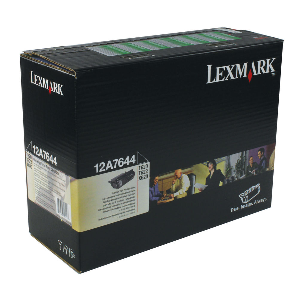 Lexmark Black Corporate Toner Cartridge 0012A7644