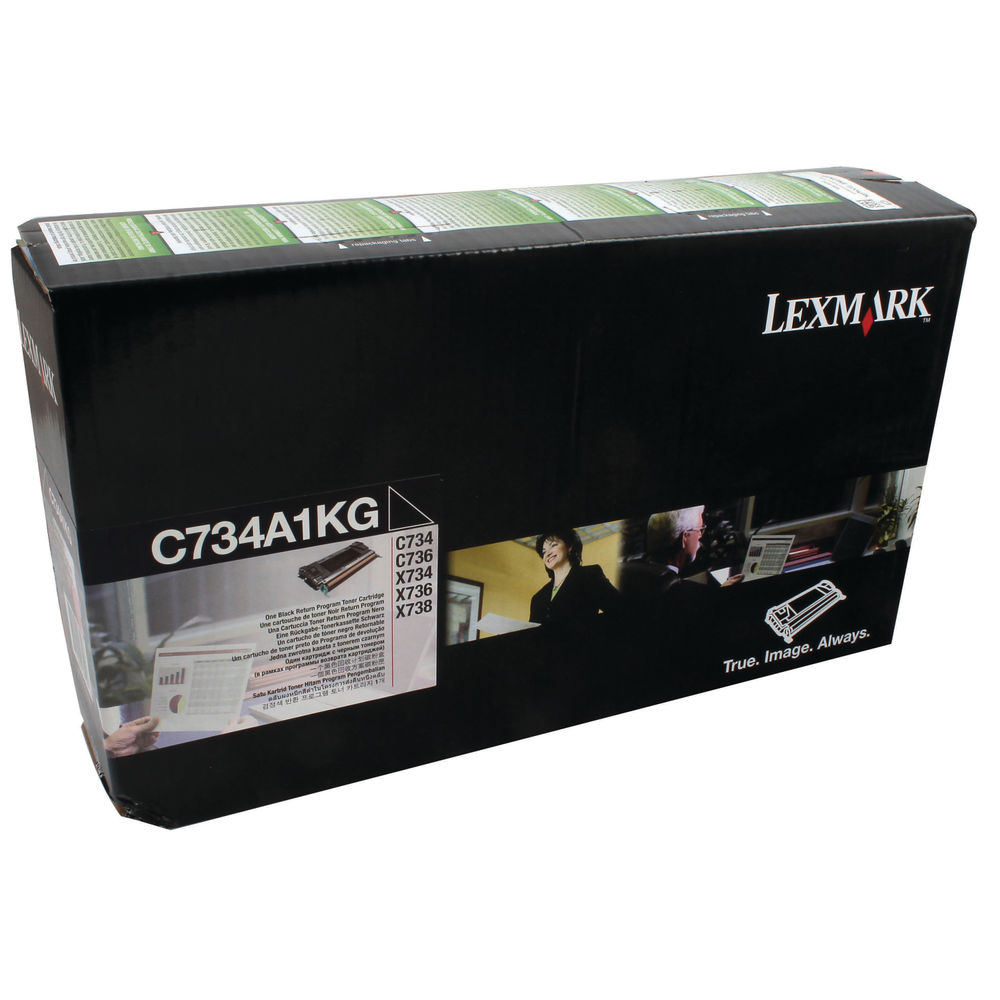 Lexmark Return Programme Toner Cartridge 8K Black C734A1KG