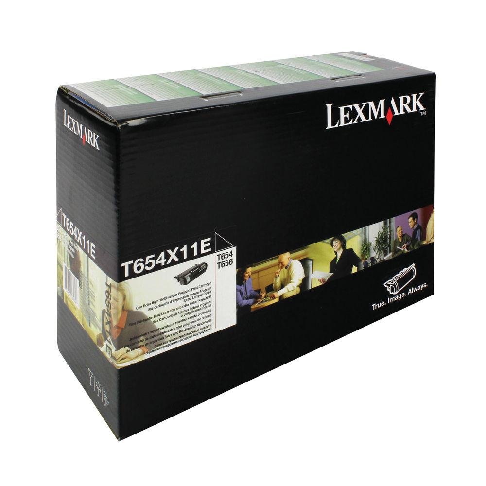Lexmark Return Programme Toner Extra High Yield 36K Black 0T654X11E