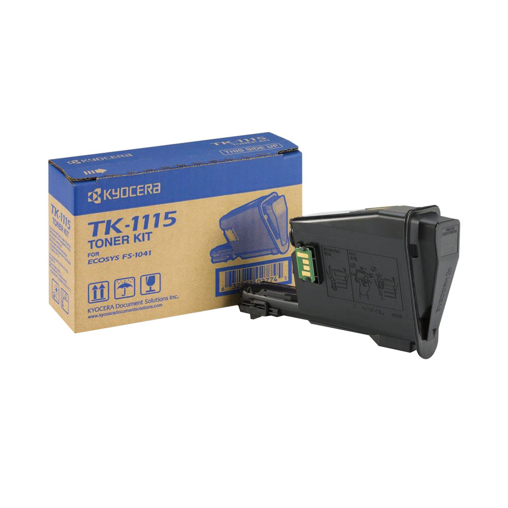 Kyocera TK-1115 Black Toner Cartridge