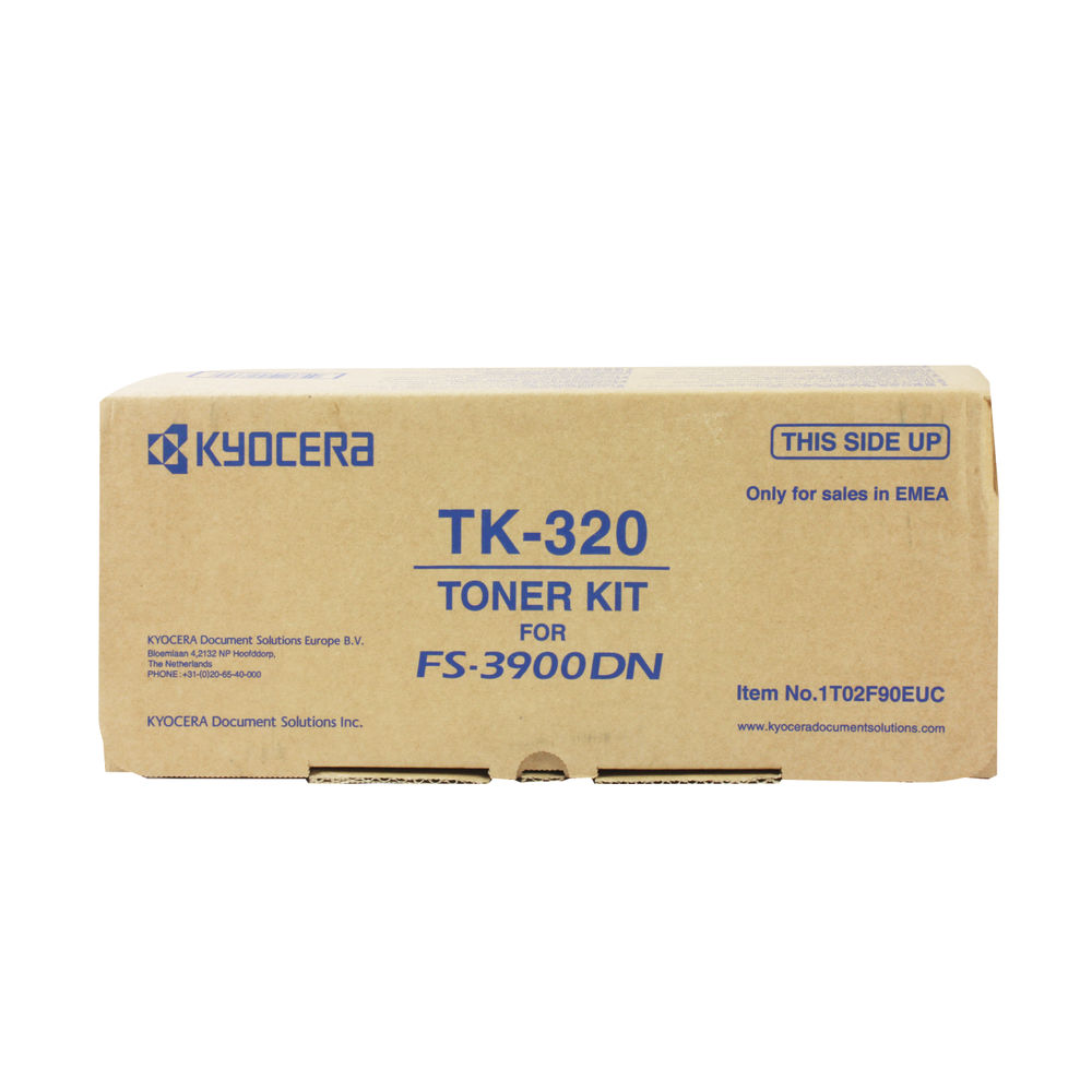 Kyocera TK-320 Black Toner Cartridge (15,000 Page Capacity)