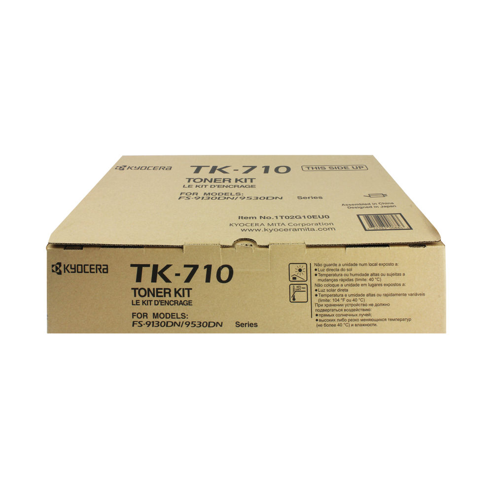 Kyocera TK-710 Black Toner Cartridge (40,000 Page Capacity)